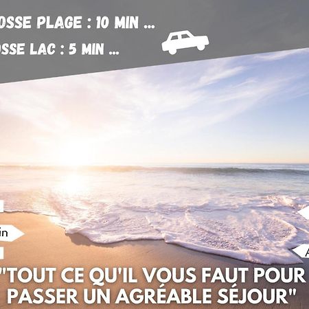 Ravissante Maison Cosy 4* Biscarrosse Proche Lac Kültér fotó